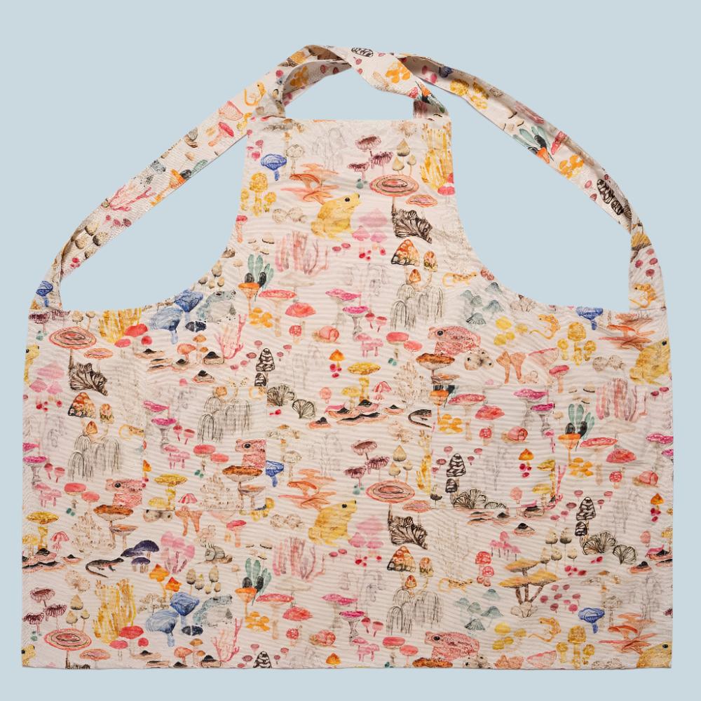 Smock Apron- Mushroom Magic