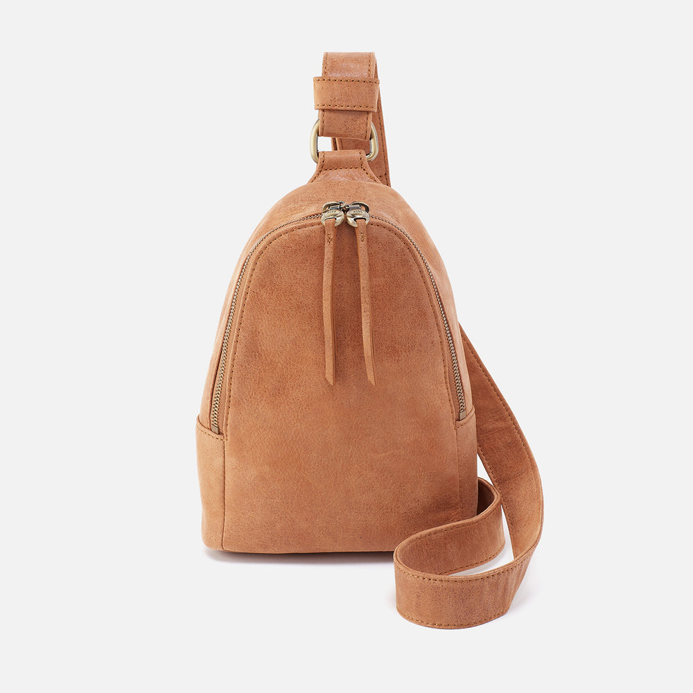 Hobo Fern Sling Crossbody - Whiskey Buffed Leather