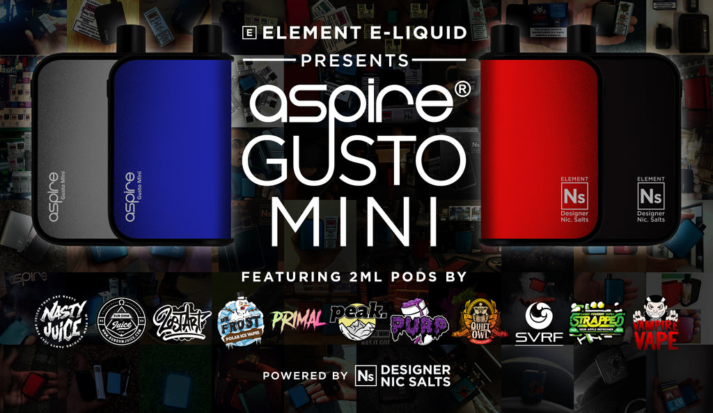 Ns Aspire Gusto Device Element E Liquids