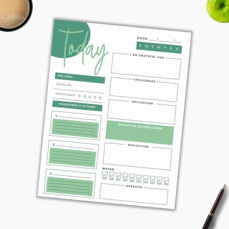 Daily Planner Printable