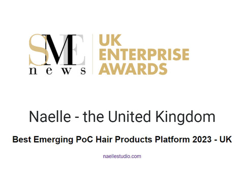 Naelle Studio Award for Best Emerging POC Hair Products Platform 2023