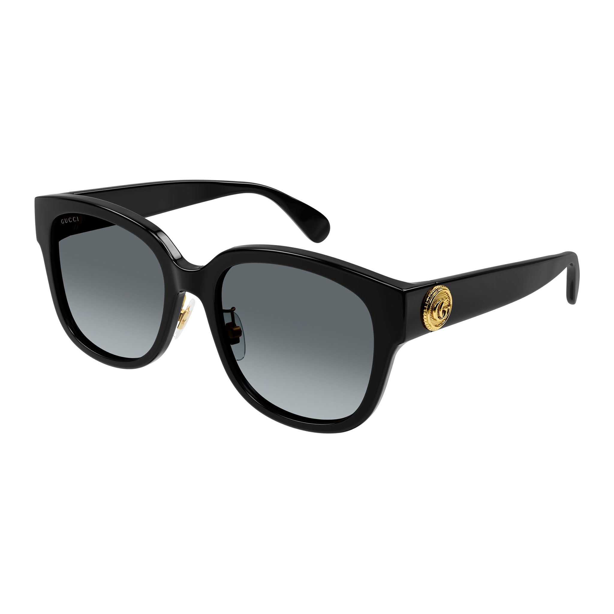 Gucci Women S Gg1409sk Black Round Sunglasses Eyewear Index