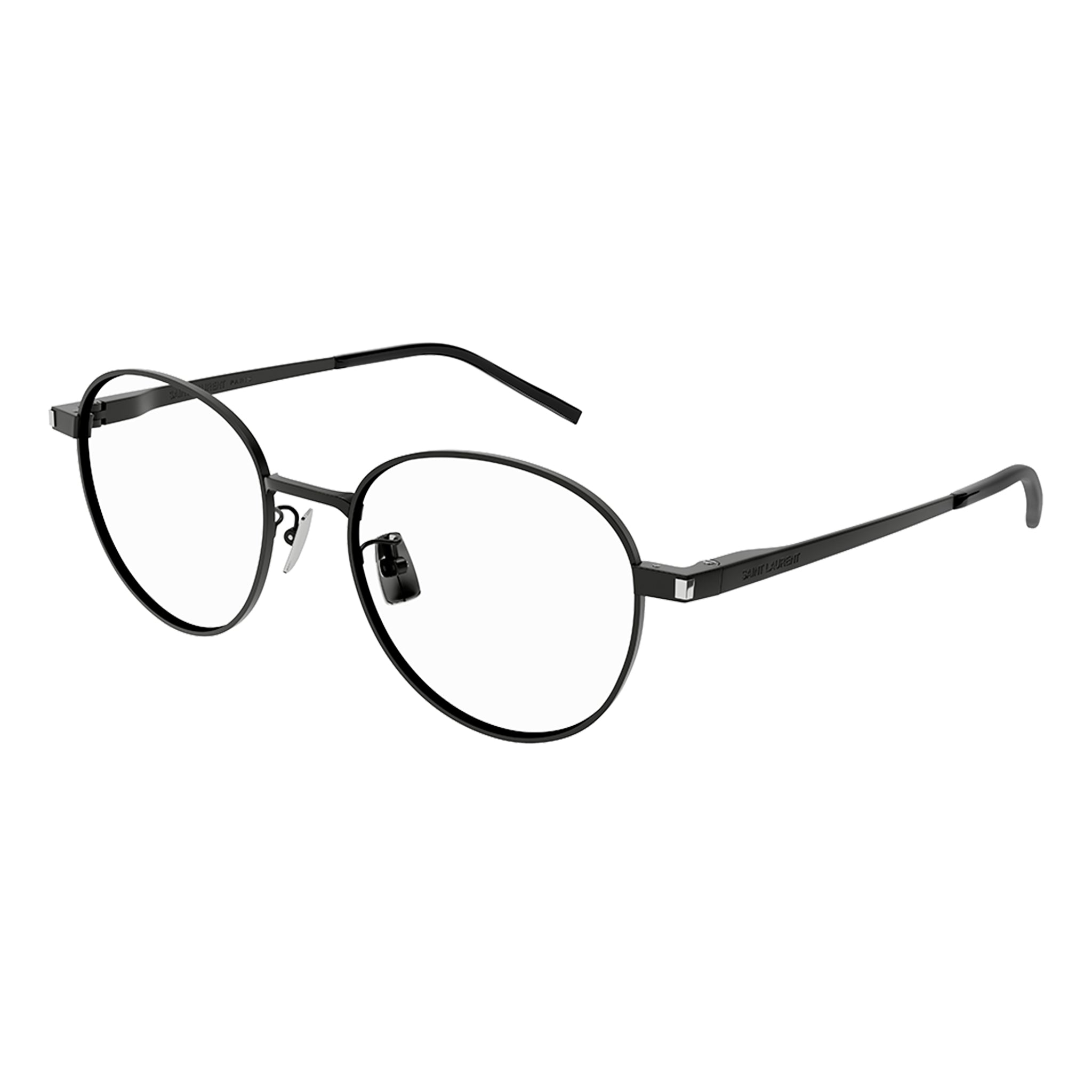 Saint Laurent Unisex Sl532 Black Round Optical Glasses Eyewear Index