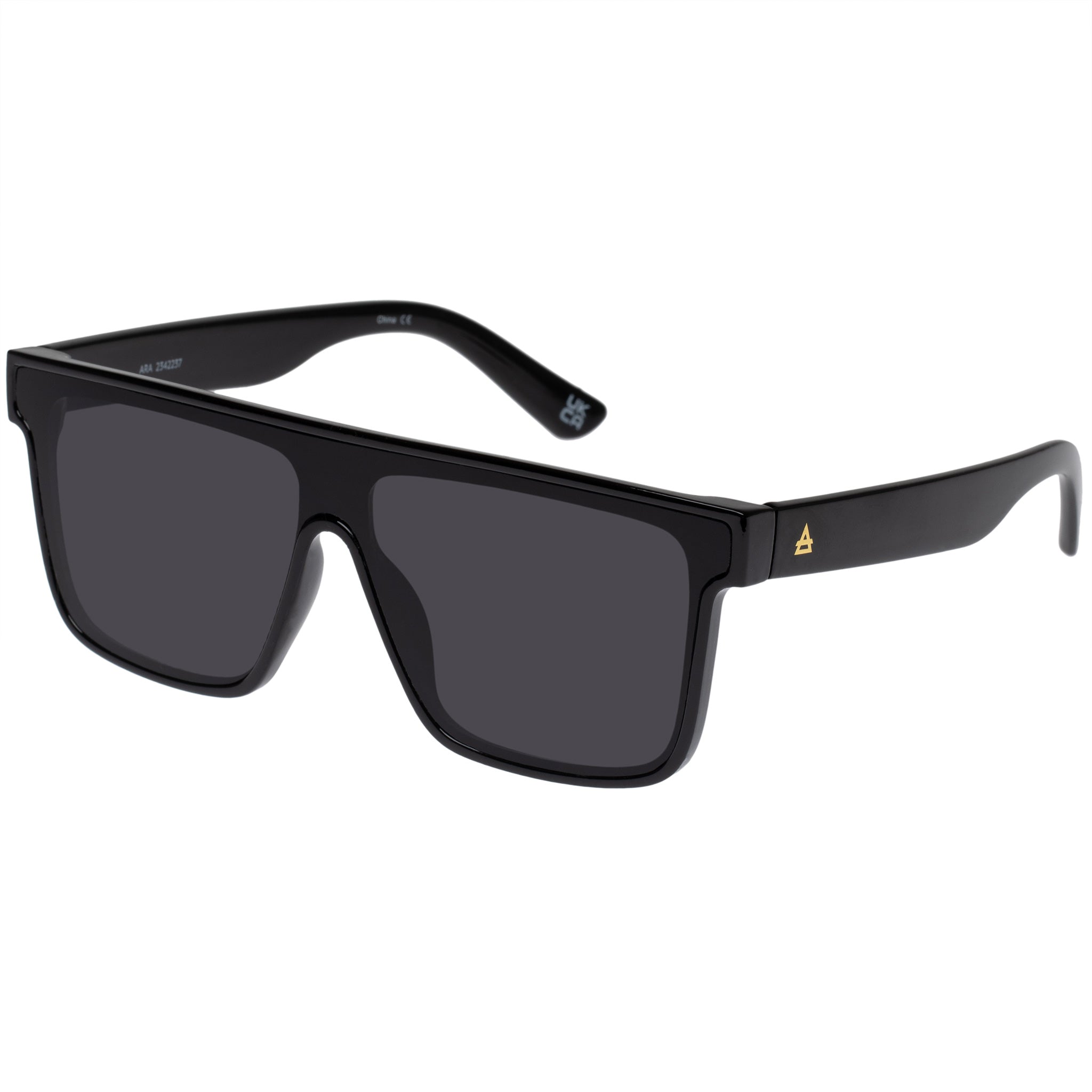 Aire Uni-sex Ara Black D-frame Sunglasses | Eyewear Index