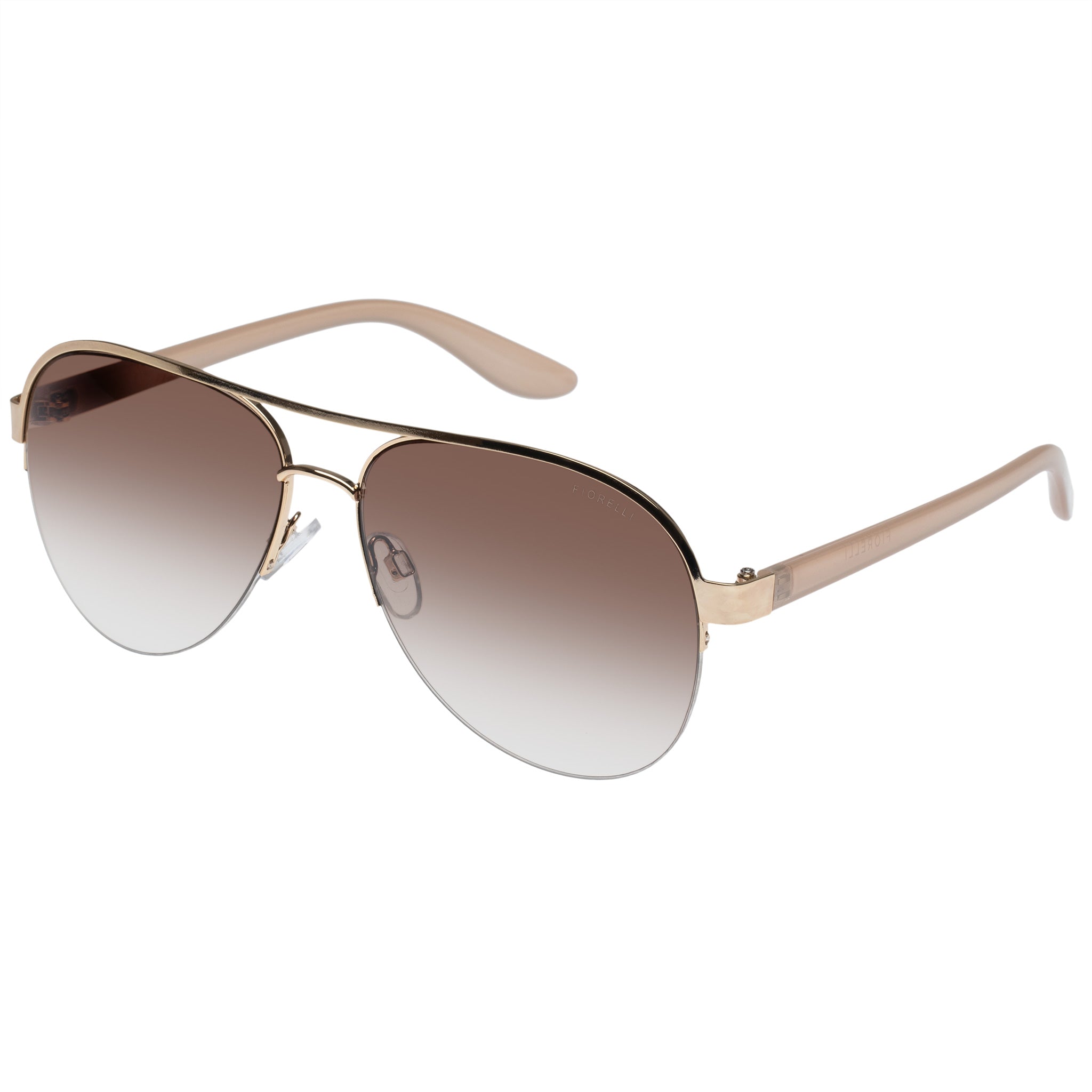 Fiorelli Women's Corinne Ii Gold Aviator Sunglasses | Eyewear Index