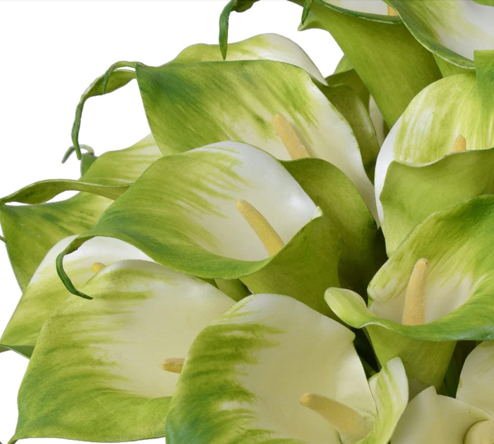 Green Calla Lilies St Patrick's Day Flower Decorations