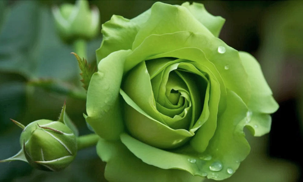 Green Rose St Patrick's Day Flower Decorations