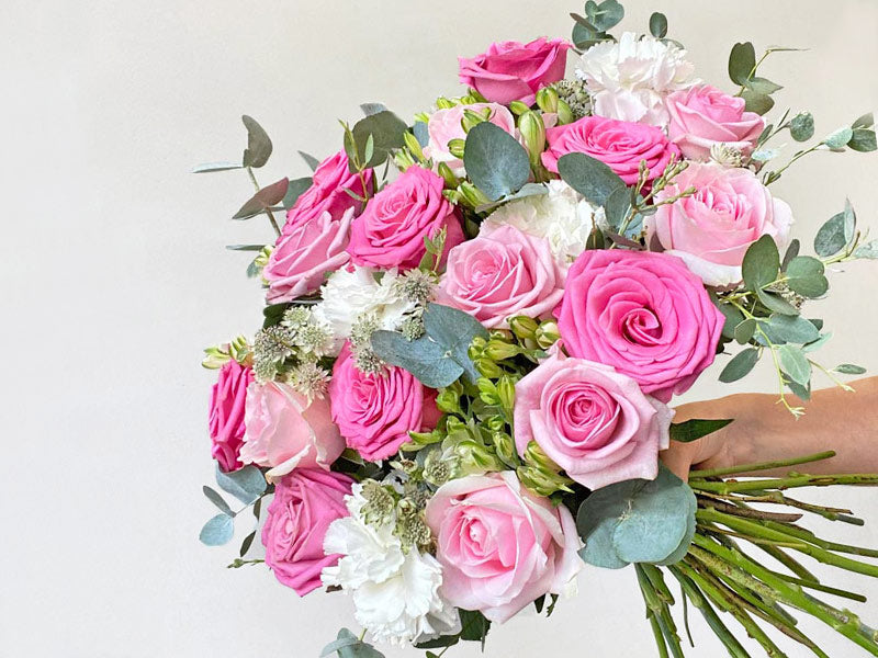 Pink flower bouquet