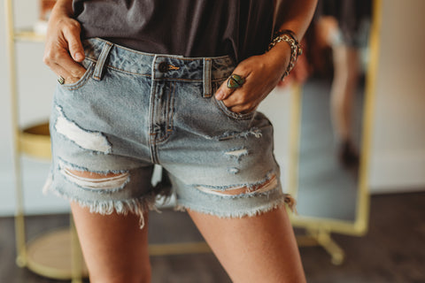 The Trego denim shorts