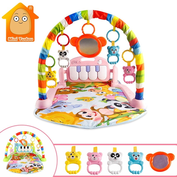 baby play mat with keyboard