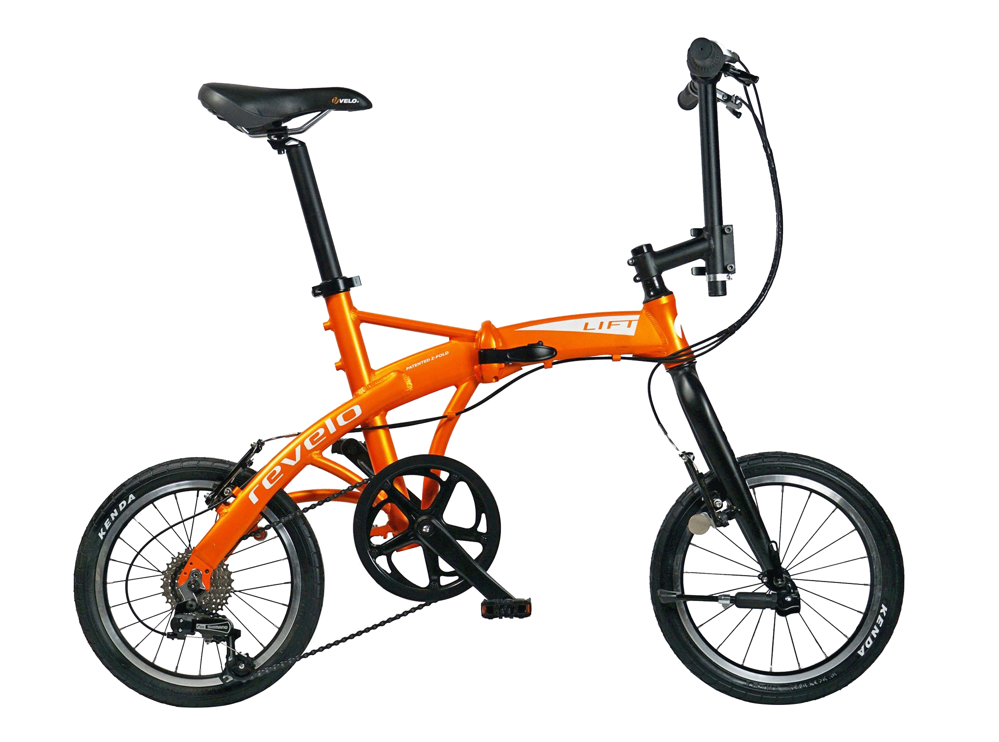 folding bike fork