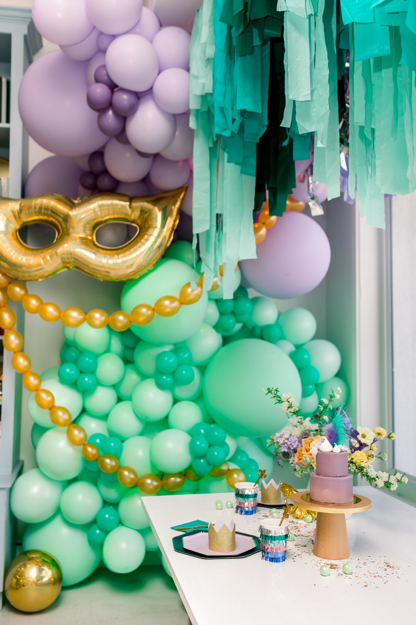 DIY Mardi Gras Party Decor - Creative Lifestyles