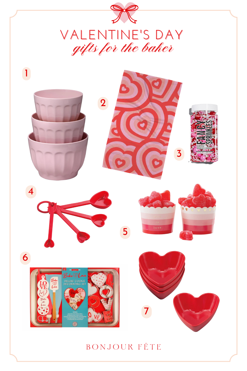 Valentine's Day gift ideas for the baker.