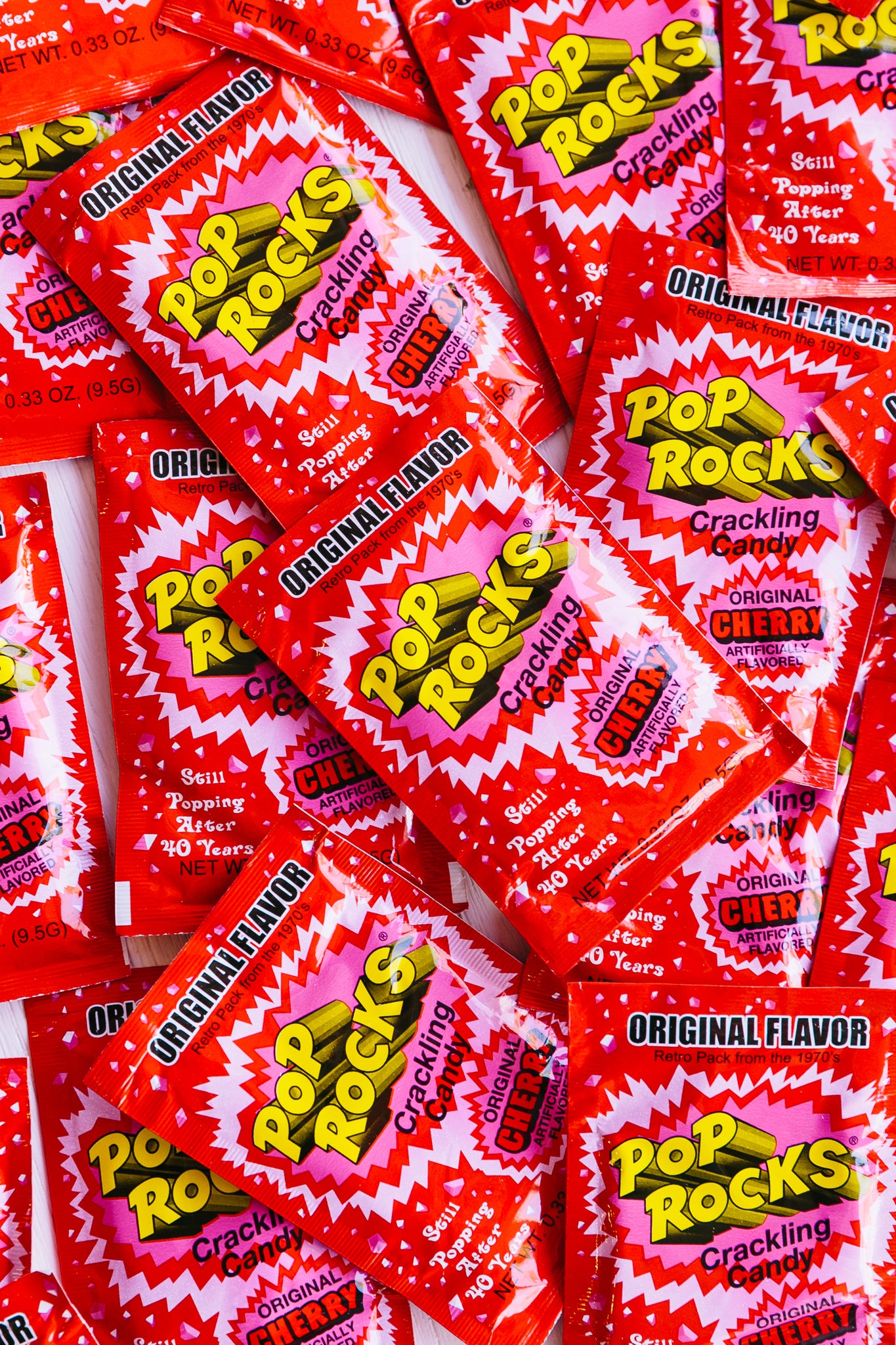 Vintage pop rocks as a fun Valentine's Day candy