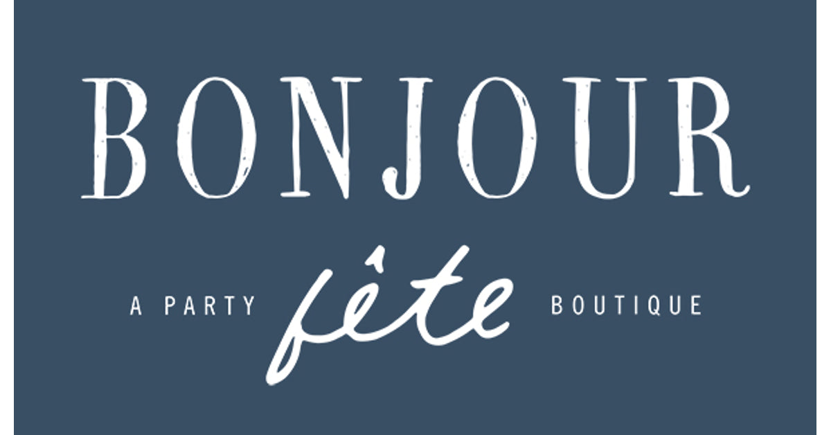 BONJOUR FÃŠTE: A Party Boutique - Party Supplies, Balloons, & Gifts, Shopify Store Listing