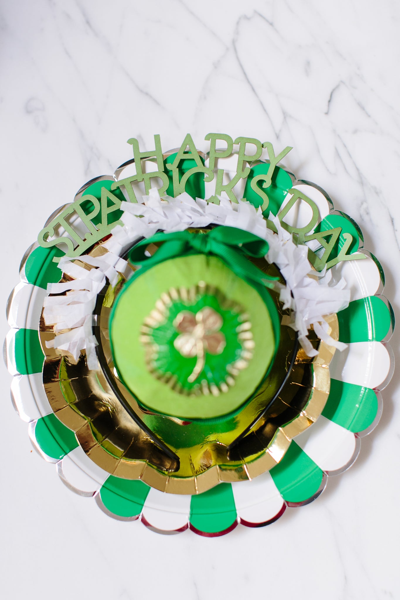 St. Patrick's Day party headband