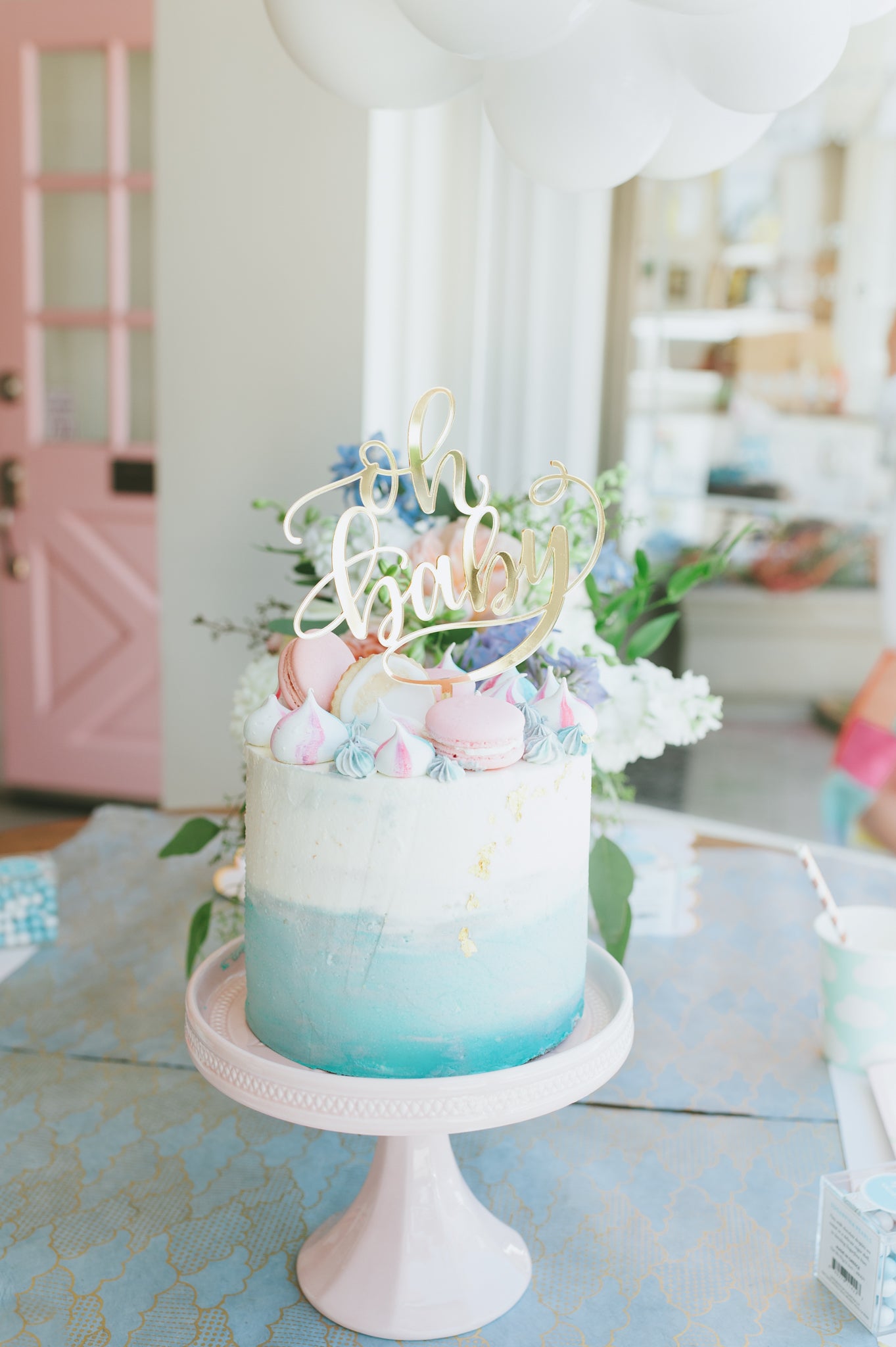 Baby shower cake ideas.