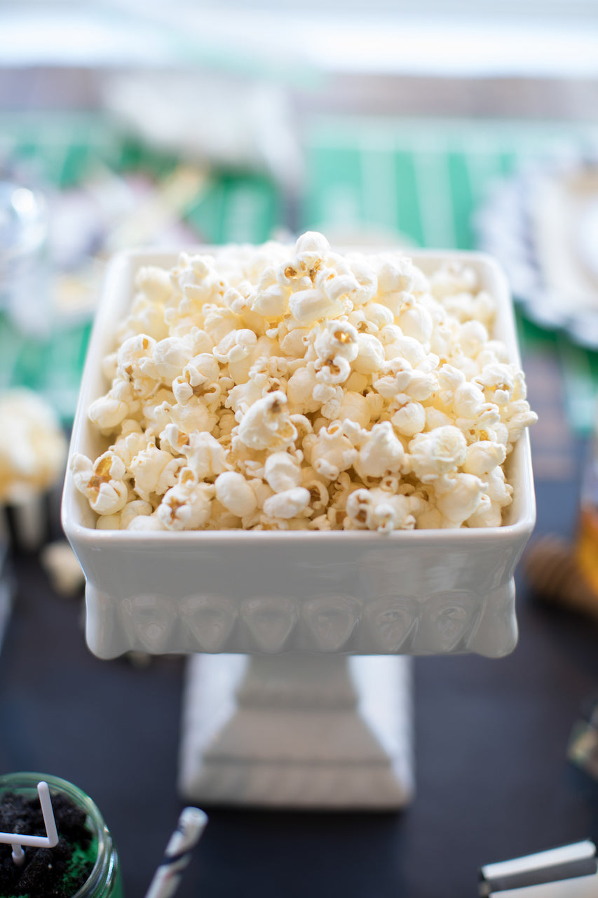 Popcorn for an easy Super Bowl party snack