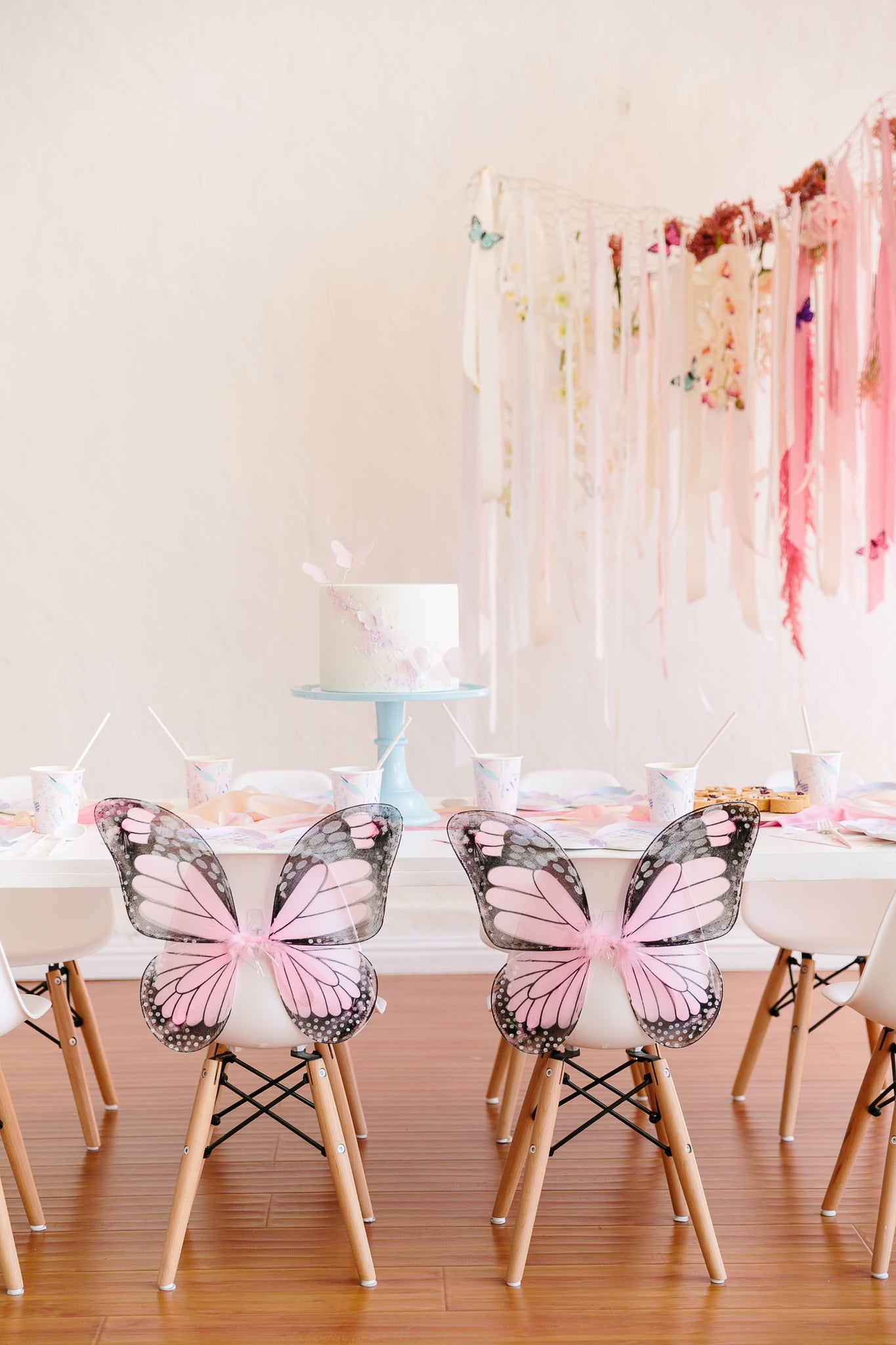 Butterfly birthday party decoration ideas.