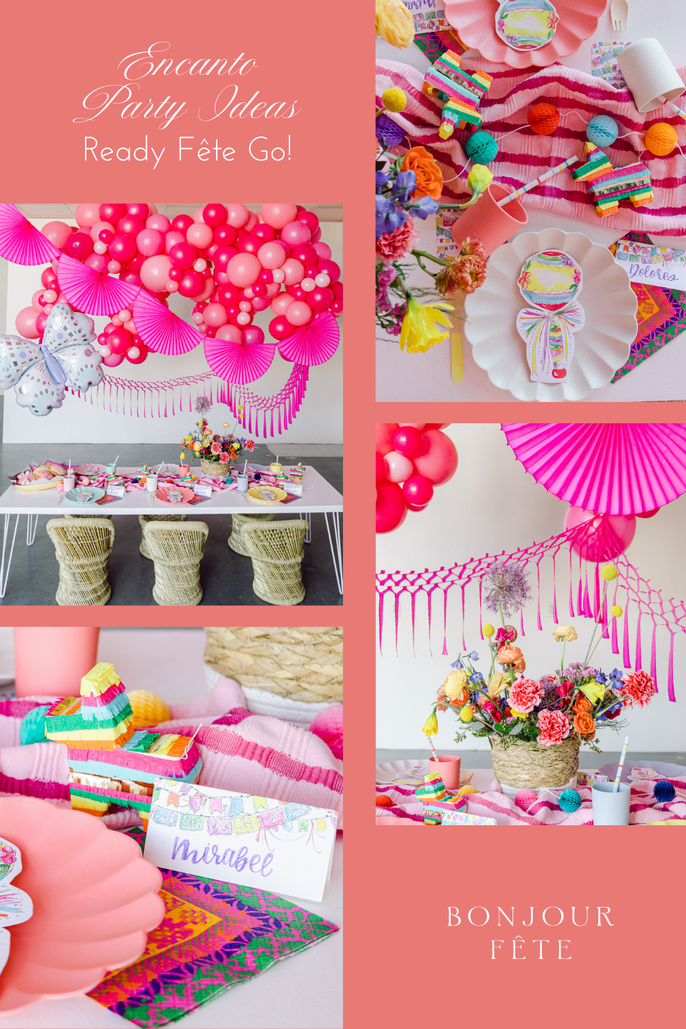 Encanto birthday party ideas and butterfly theme party.