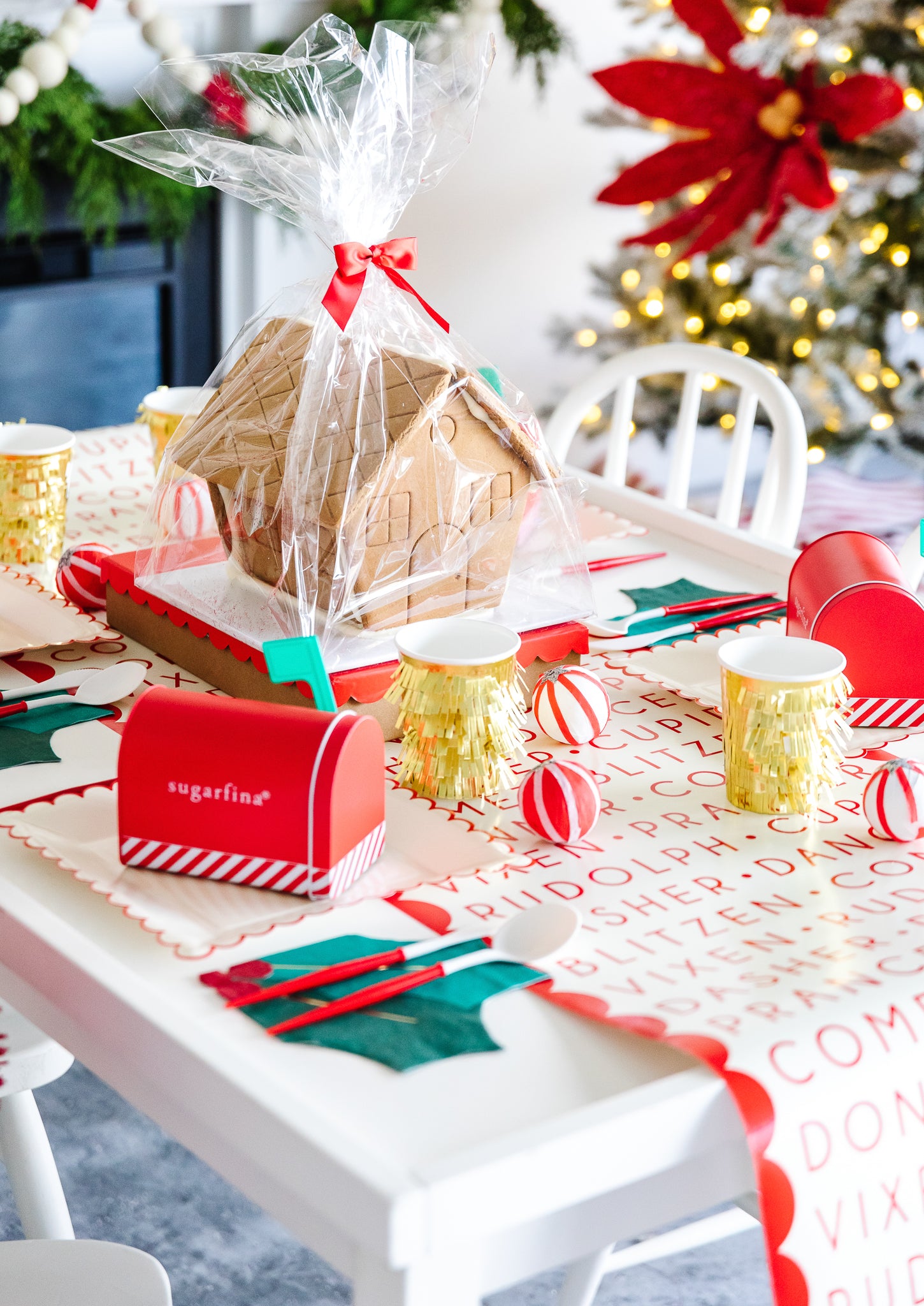 Kid's Christmas treats and party favor ideas.