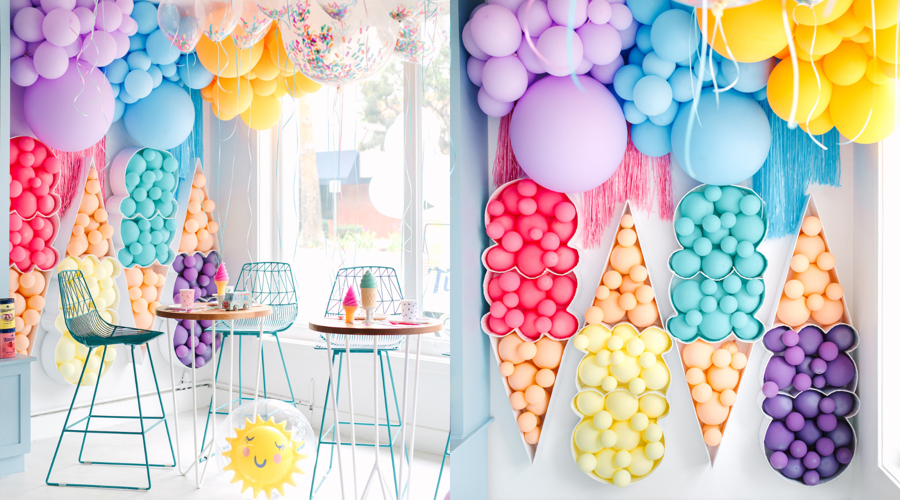 Rainbow Birthday Party Decorations - A Touch of LA