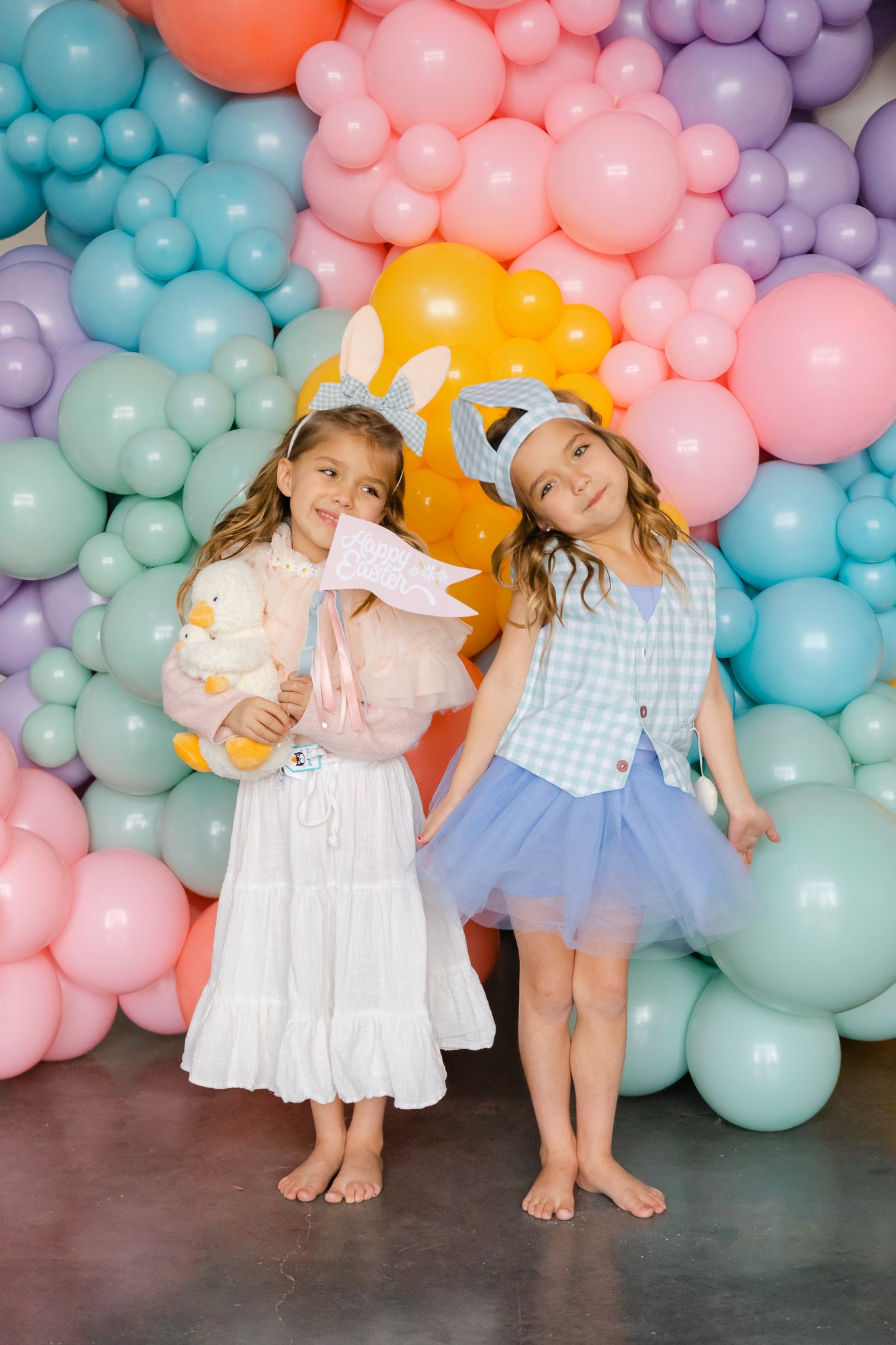 Easter bunny costumes and Easter accessories for kids.