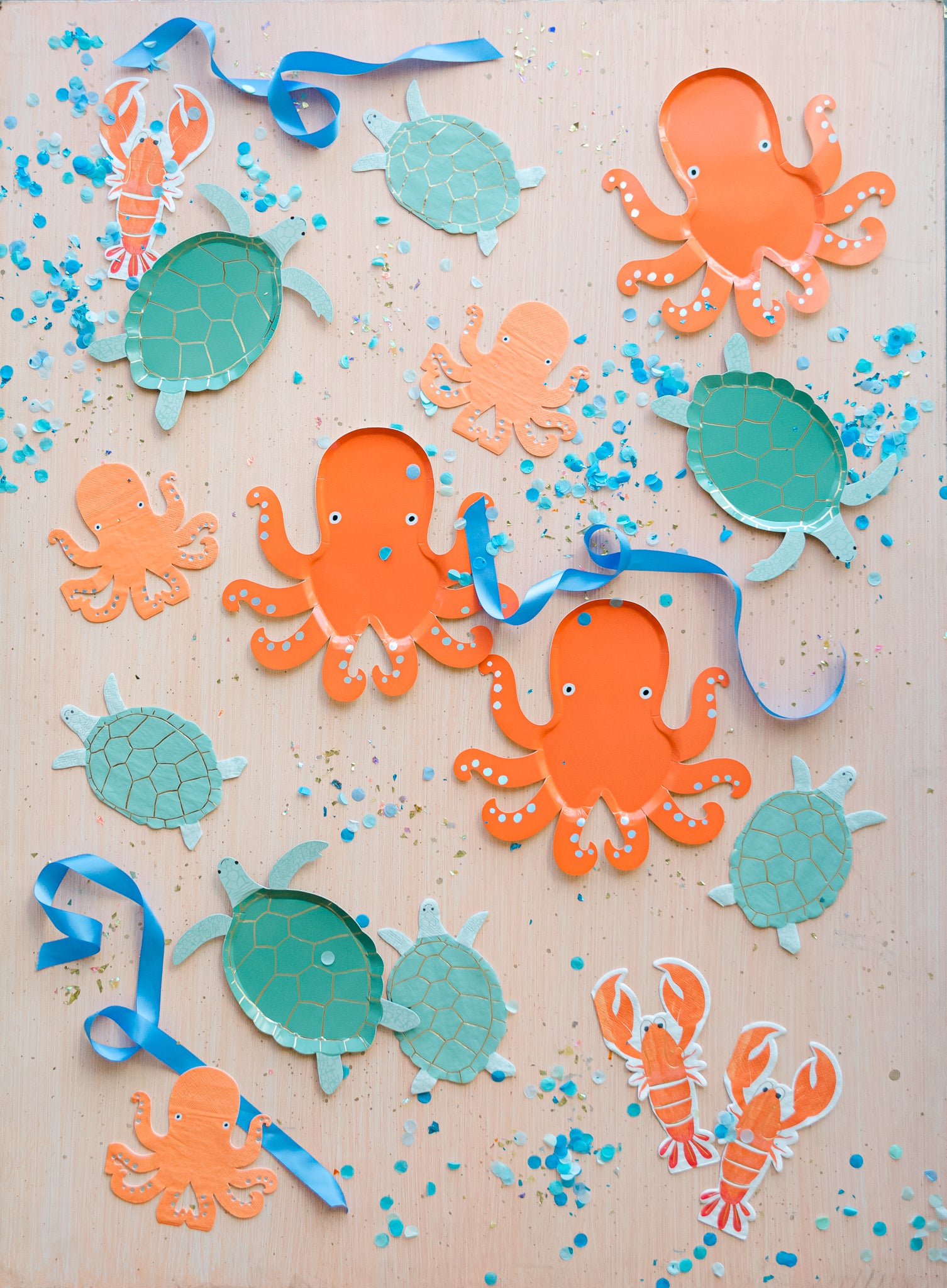 Under the sea theme party supplies for an under the sea birthday!