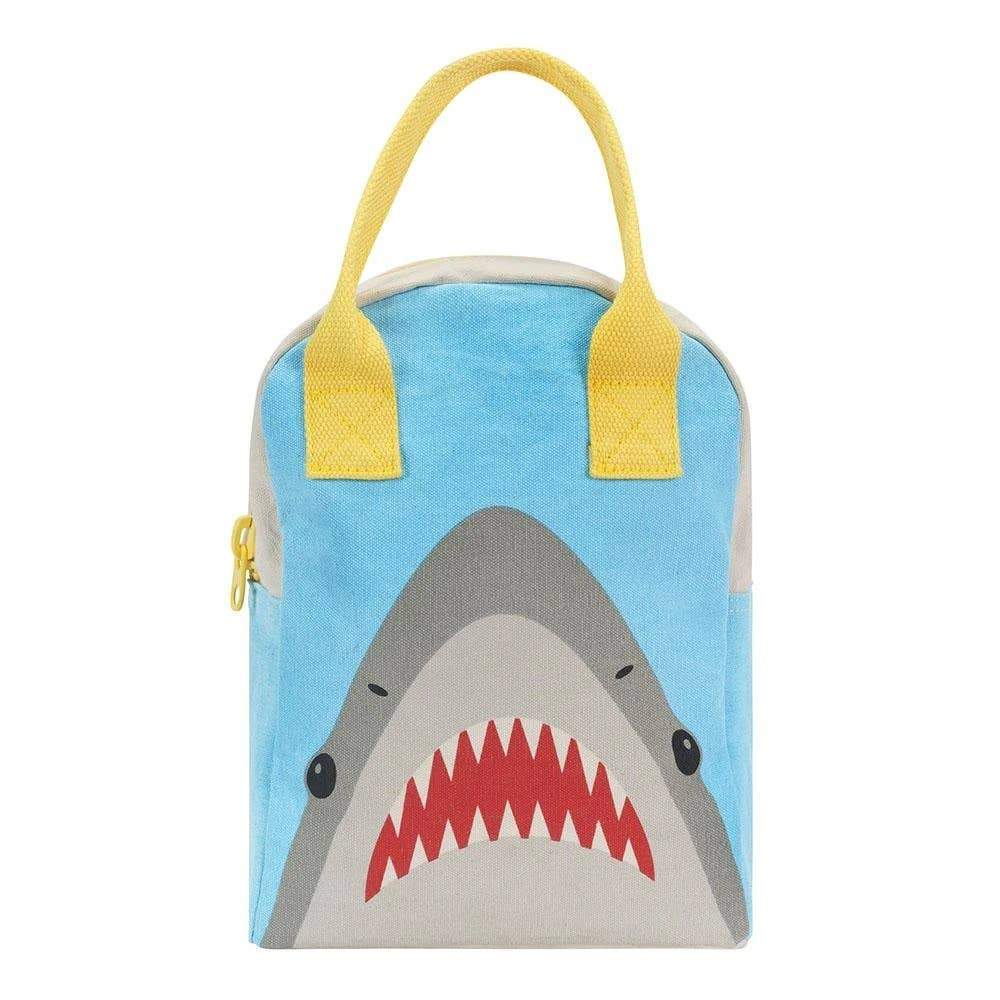 OMG Accessories Shark Checkerboard Lunch Bag