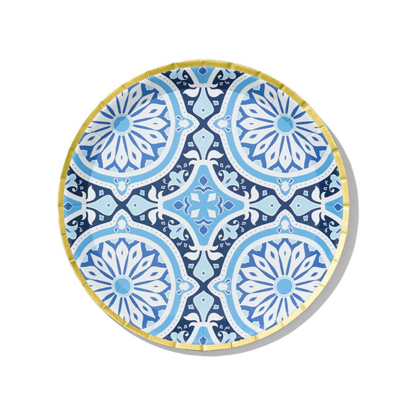 DOLCE VITA SMALL PAPER PARTY PLATES – Bonjour Fête