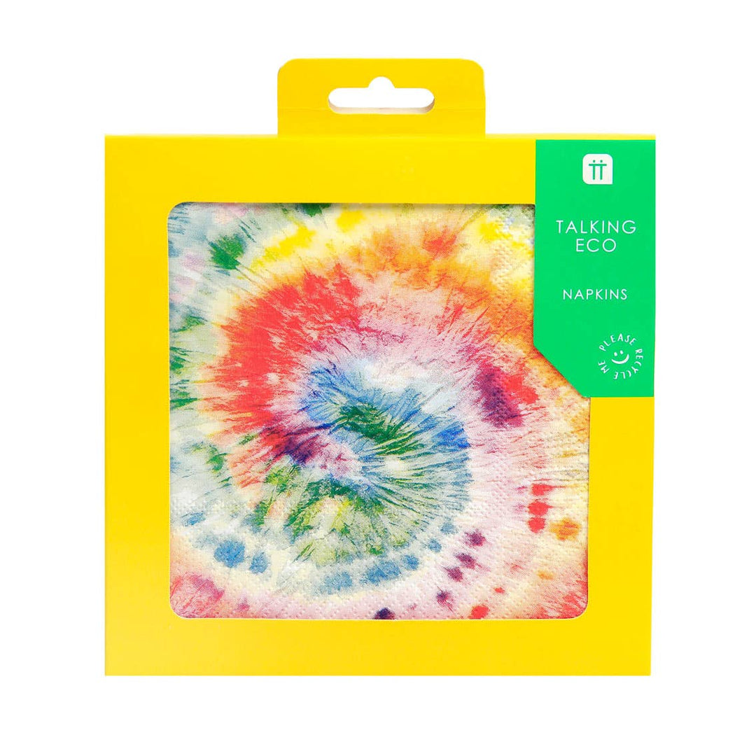 TIE DYE PARTY COCKTAIL NAPKINS – Bonjour Fête