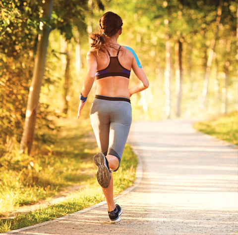 Woman running