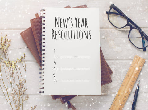 write down new year goals