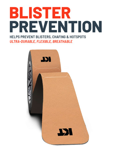 blister prevention with kt tape