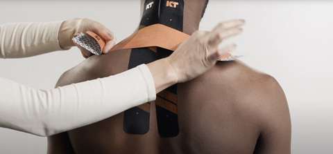 kt tape for golfers with neck spasm