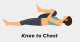 knee to chest illustration