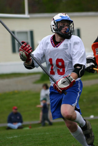 Lacrosse player