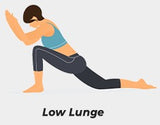 low lunge illustration