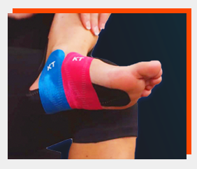 tape application for plantar fasciitis