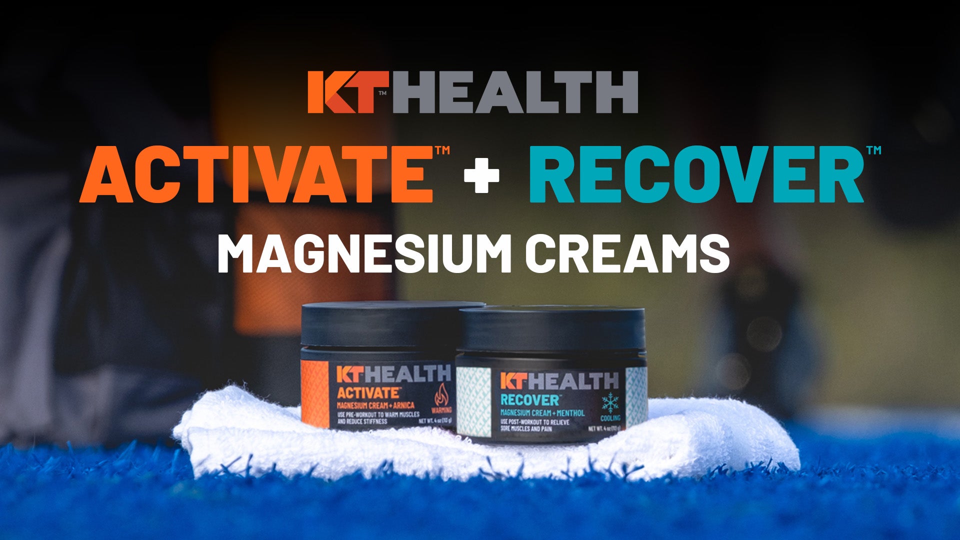KT Health Activate & Recover Magnesium Creams