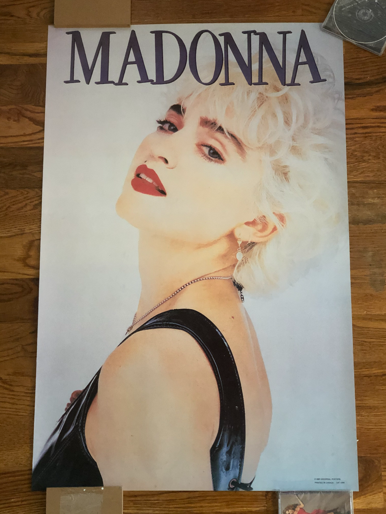 Madonna - 1988 Who's That Girl era - Poster 22x34 – borderline MUSIC