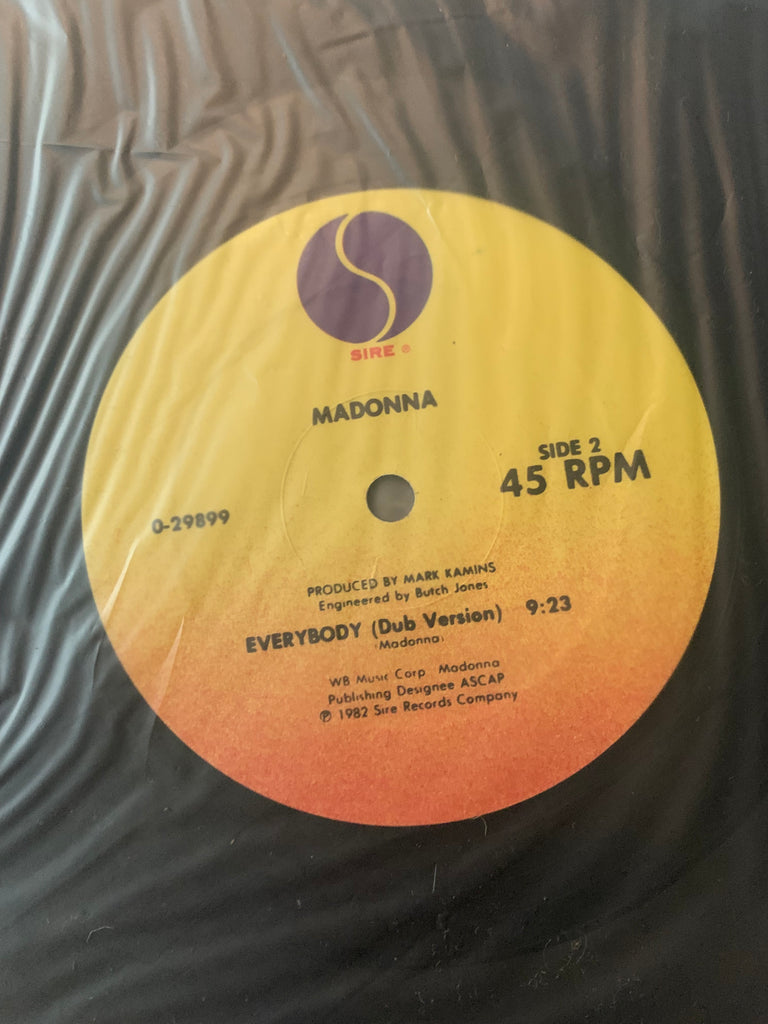 マドンナ Everybody メキシコ盤 オリジナル 12” レコード - 洋楽