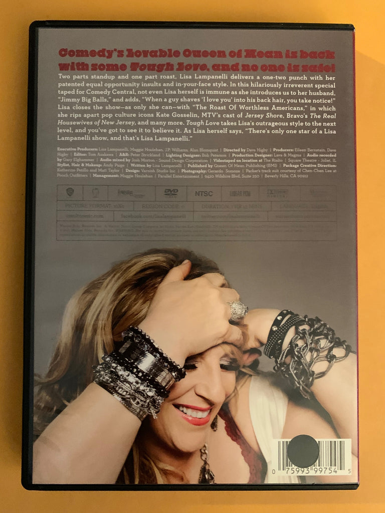 Lisa Lampanelli Autographed Dvd Tough Love Borderline Music