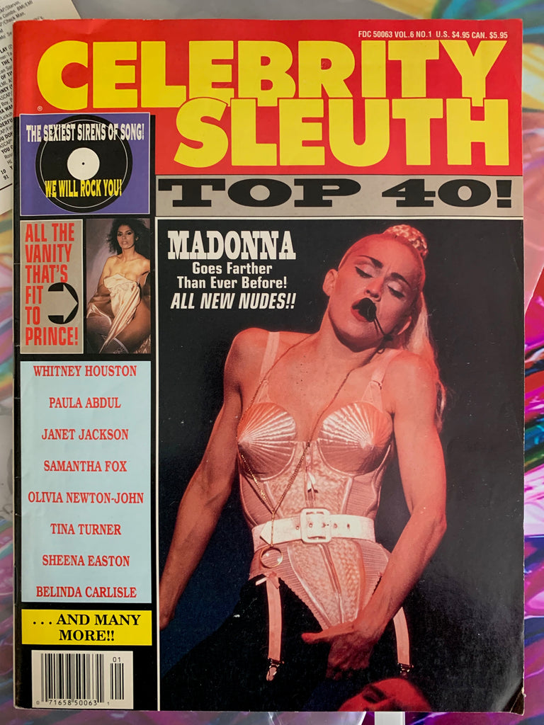 Celebrity Porn Mags - Madonna - Celebrity Sleuth Adult Magazine 90s â€“ borderline MUSIC