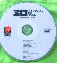 30 Seconds To Mars Dvd Video Collection Borderline Music