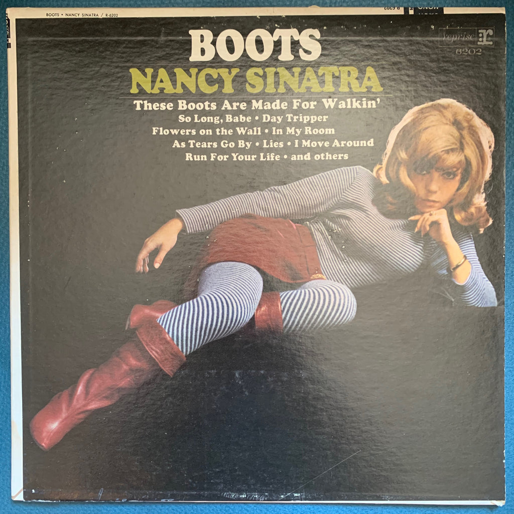 Nancy Sinatra - BOOTS (original 1966 version) LP Vinyl - Used ...