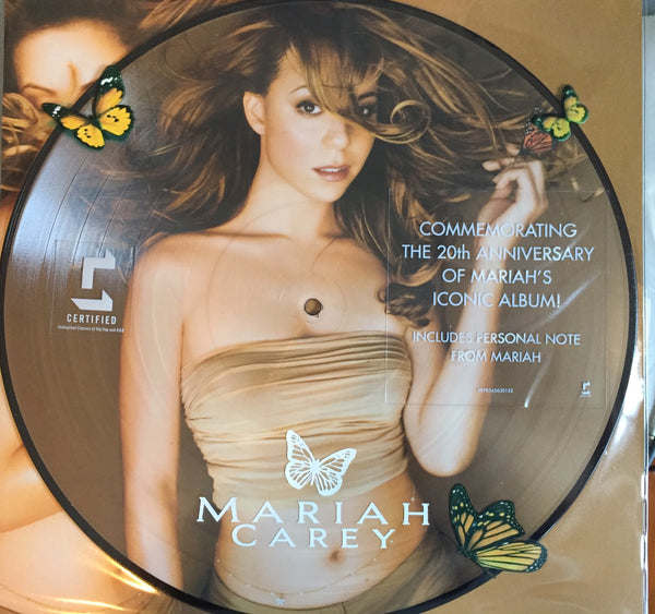 Mariah Carey Butterfly Vinyl Picture Disc Limited Edition Lp Borderline Music 