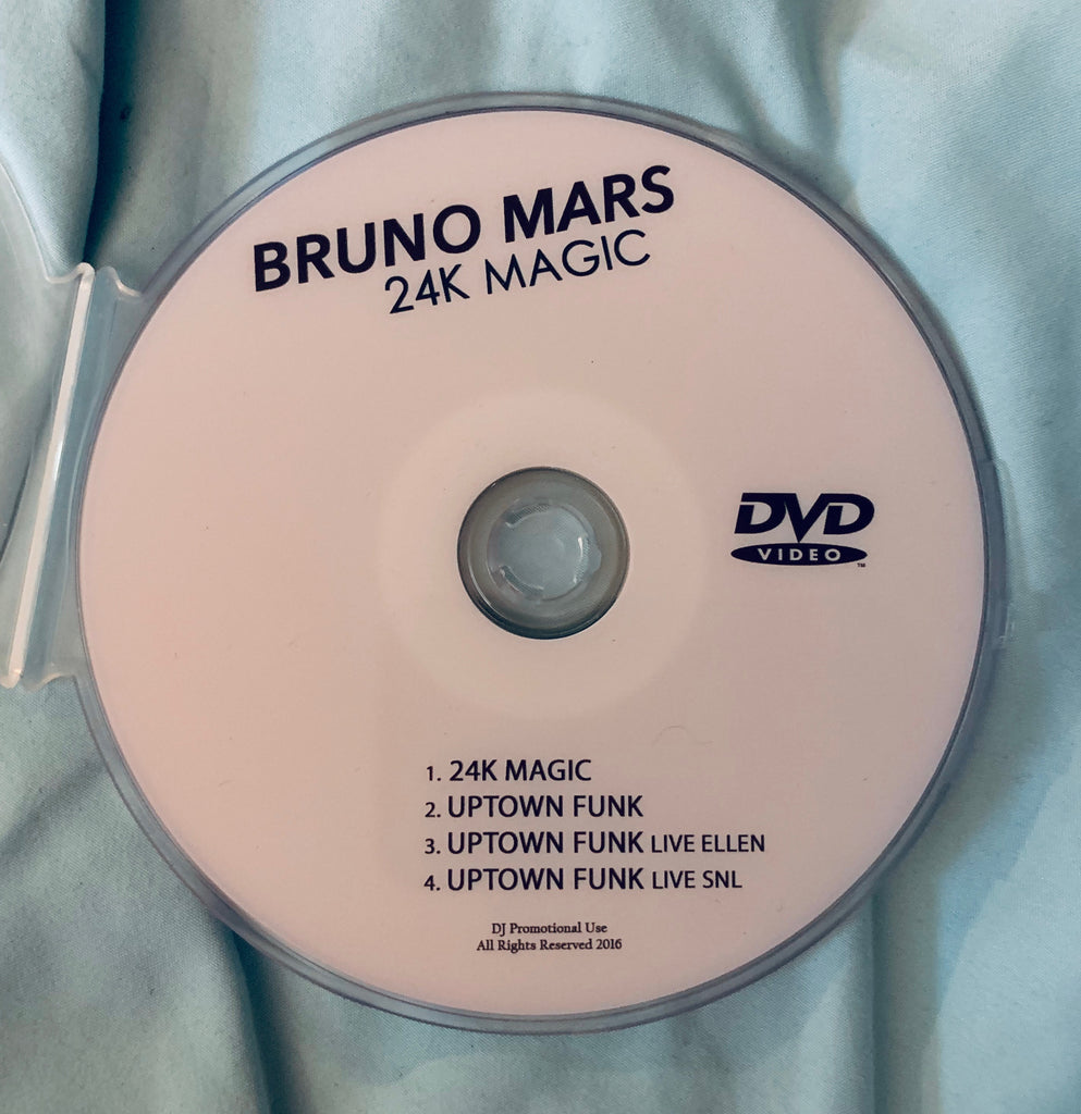 Bruno Mars Uptown Funk Dvd Single Ntsc Borderline Music