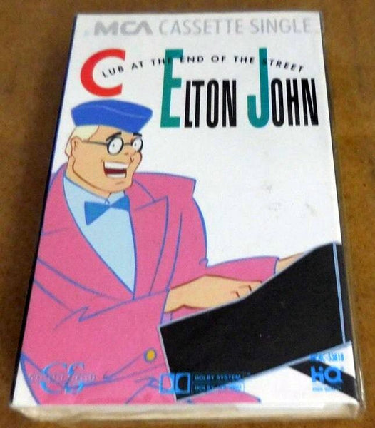 Elton John - Club At The End Of The Street (Cassette single -NEW) –  borderline MUSIC