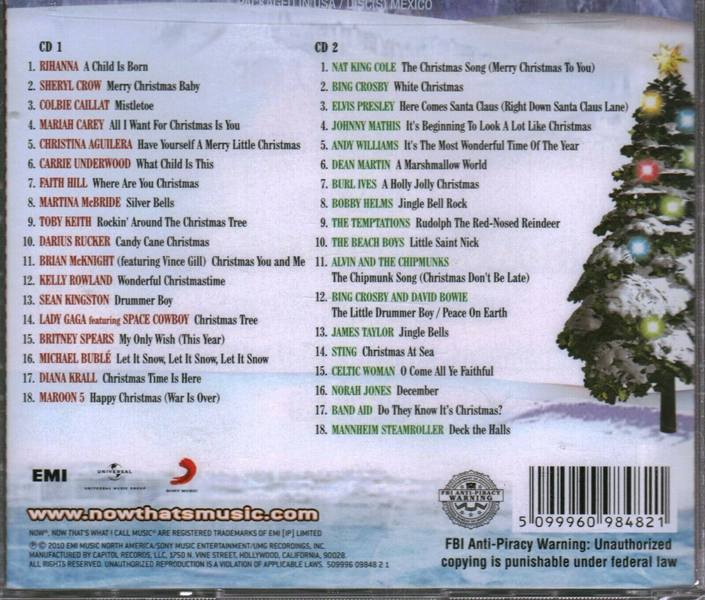 Now That's What I Call CHRISTMAS vol. 4 (2CD Set) Used borderline MUSIC